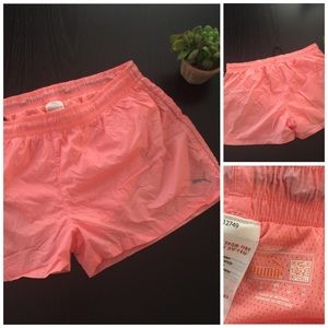NWOT Puma pink shorts